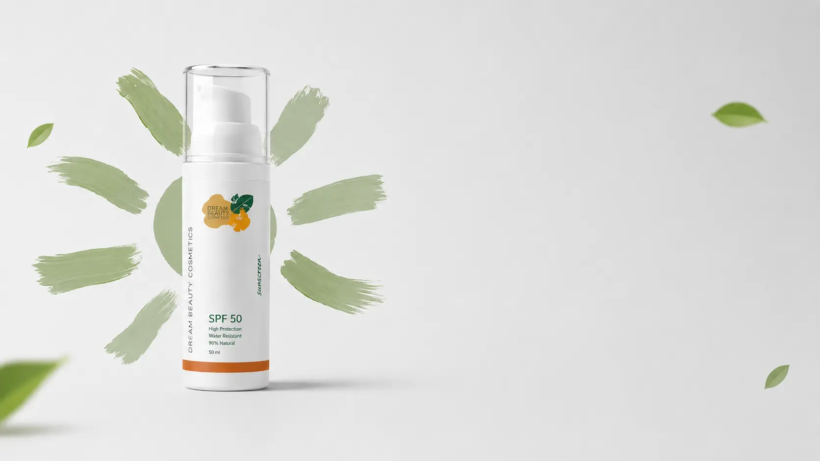 SPF 50 Feature Background